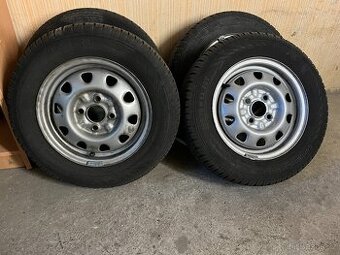 Letné pneu 165/70 R13 + disky škoda felicia