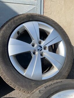 Originál Škoda 5x112 R17 215/55/17