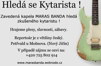 Hledáme kytaristu