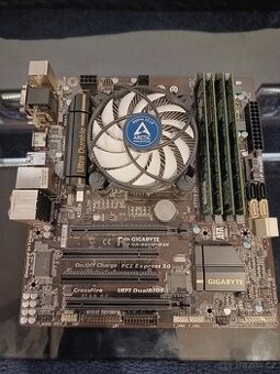 Gigabyte GA-B85-D3H + Intel Core i5-4440 + 12 GB RAM