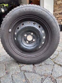 Prodám zachovalé zimní pneumatiky Firestone, Winterhawk– 175