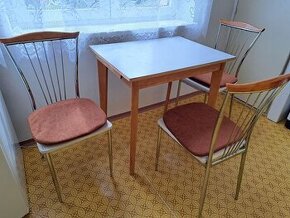Nábytek - kuchyňský stůl, židle - 1
