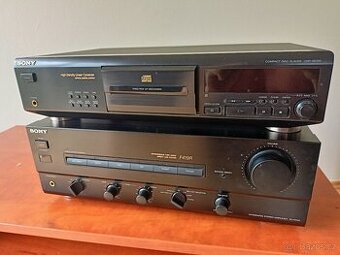 Sony Amplifier TA-F419R + CD Player CDP-XE700