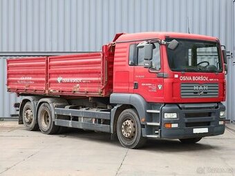 MAN TGA 26.440, 6x2, 26 TUN, HARDOX, TŘÍSTRANNÉ SKLÁPĚNÍ, 1