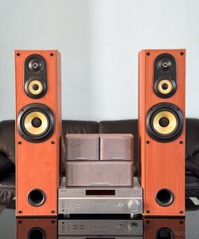 Domácí kino Sony SS-MF450H 5.0 + zesilovač STR-DE497