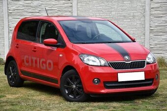 Škoda Citigo 1.0 MPi CNG 50kW KLIMA, ALU, PDC, ČR, 1 MAJITEL