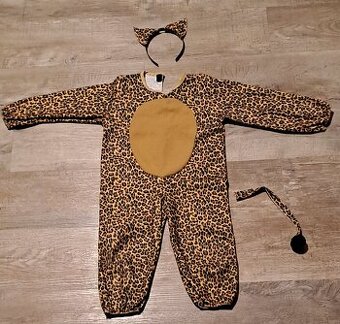 Kostým Leopard velikost 110 cm (3/4 let)