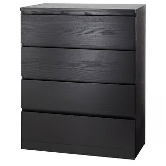 Komoda Ikea Malm se 4 zásuvkami