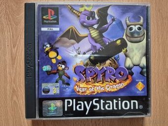 Predám hru na PS1 Spyro : Year of the Dragon