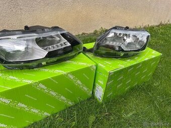 nová Přední světla Škoda Rapid Facelift s led