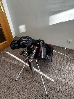 Kompletní golfový set pro praváka – driver, fairway, hybrid,