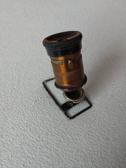 Starožitný kapesní mikroskop