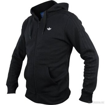 ADIDAS PÁNSKÁ BUNDO-MIKINA ZATEPLENÁ BLACK L(L-XL)🤩💪🏽