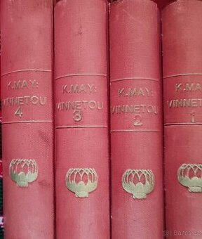 K.May: I.II.III.IV. Komplet díly Vinnetou. 1939.Il.Burian