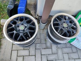 4x elektrony alu kola Skoda 15" 5x100 - na renovaci