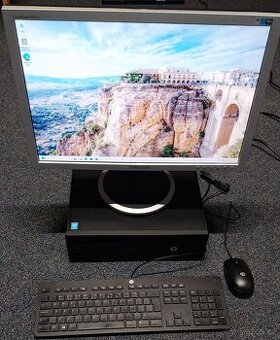 PC sestava HP EliteDesk 800G1 SFF + 20"monitor Samsung