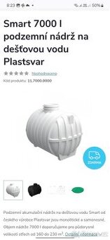 Nádrž na Deštovku