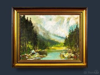 Jezero Pillersee, Hans Steiner, 560 × 450 mm