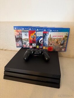 PlayStation 4 Pro 1TB + hry