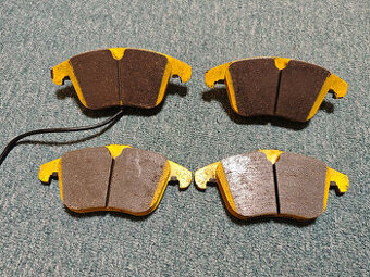 EBC přední brzdové destičky Yellowstuff street+track - 1