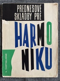 Noty akordeon - harmonika: Prednesové skladby pre harmoniku