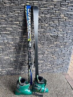 Atomic Supercross SX9+ + vazani + lyzaky Lange