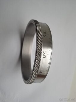 Příčný nonius soustruhu SV18 jemnější stupnice