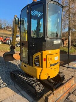 Minibagr Komatsu PC16R-3HS r.v.2022 pouze 198MTH