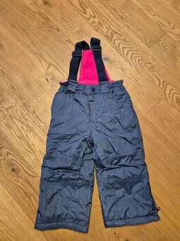Lyžařské kalhoty - Oteplovačky - tmavě modré, vel. 98