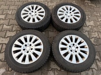 4x al kola 5x112 + pneu zimní 205/65 R16C