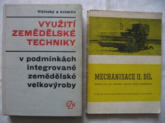 Zemědělské stroje - traktory, příslušenství - příručky