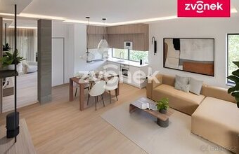 Byt 4+kk s terasou a balkonem v 2. NP REZIDENCE POD NIVAM...