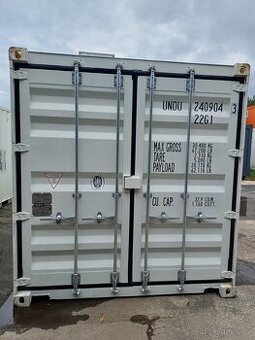 Lodní kontejner 20´ Double Door po 1.cestě, RAL 9010