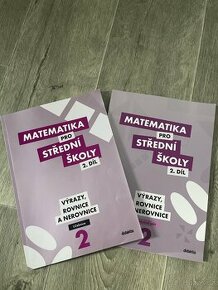 Matematika pro střední školy - 2. Díl učebnice i pr. sešit