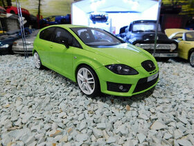 model auta Seat Leon Cupra R, zelená farba Otto mobile 1:18 - 1