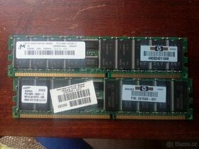 RAM DDR DIMM starší 32 - 256MB - 1