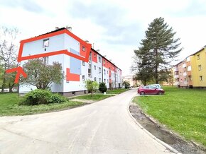 Prodej bytu 2+1/ 54m/ cihla, Ostrava Zábřeh, ul. Glazkovova - 1