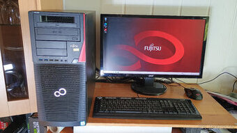 PC Fujitsu M740B, Xeon, RAM 32GB, 2x500GB, NV Quadro 8GB,W11