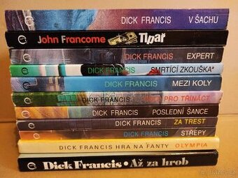 Knihy - 22x Detektivka Dick Francis