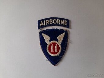 Nášivku US Army 11.výsadková divize AIRBORNE WWII