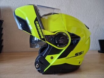 Výklopná moto přilba Cassida Compress 2.0 Refraction XXL - 1