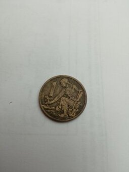 prodám minci: jednu korunu ČSR 1957 - 1