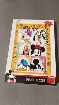 Puzzle DINO 500 ks - Mickeyho parta, Mickey mouse