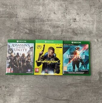Prodám hry na Xbox One