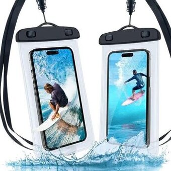 Vodotěsné pouzdro na smartphone SOGUDE, IPX8, 2 kusy, do 6,9