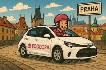 Kurýr pro rozvoz jídel v Praze - nastup ihned