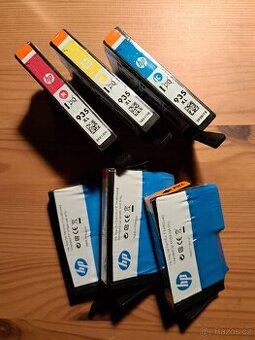 Barevné náplně 934XL (C+M+Y)