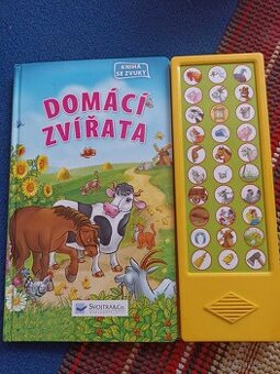 Domácí zvířata kniha se zvuky
