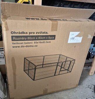 Ohrádka pro zvířata, psa