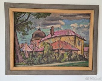 František Viktor Mokrý - Zámek ve Veltrusích (okolo 1940)